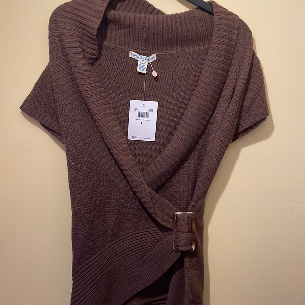 Brown Sweater Pullover.